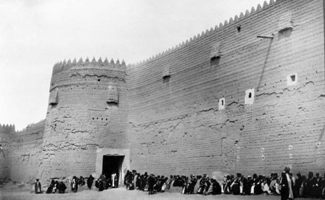 Дворец Барзан в 1914 году, Саудовская Аравия
