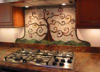 Kuchyňský panel mozaiky 1