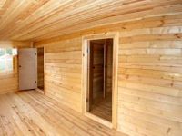 Příčky v dřevěném domě 6