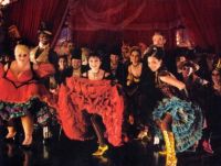 Stranka v slogu "Moulin Rouge" 1