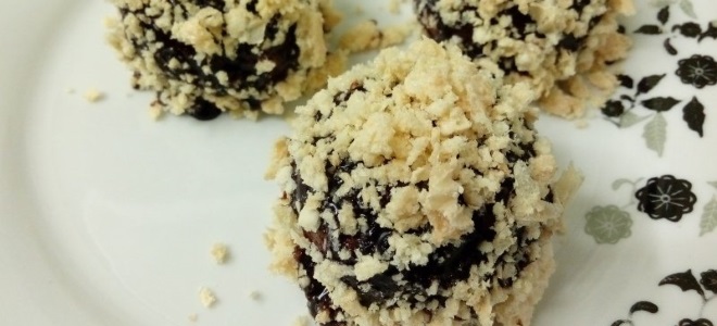 Cake "ježek" - recept z cookies