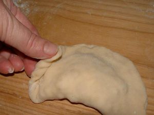 kako oblikovati kvasac tijesto patties 5