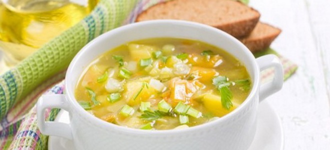 грахова супа без градински грах