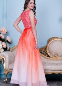 розова рокля рокля на баларба 8