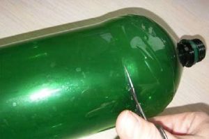 паун от пластмасови бутилки 1