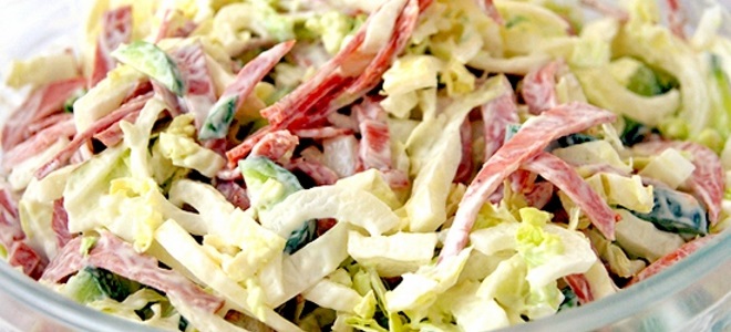 jednostavna salata od kupusa