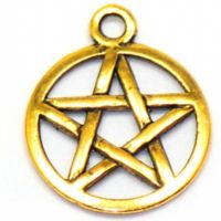 pentagram v kruhu