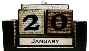 Vječni kalendar - učinite to samostalno decoupage7