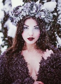 fotoalbum v zimě v lese 8
