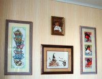 haftowane obrazy w kuchni1