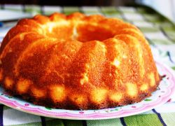 mannikový dort recept na zakysané smetaně
