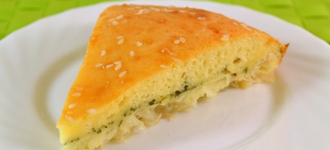 Čínský zelí koláč jednoduchý recept
