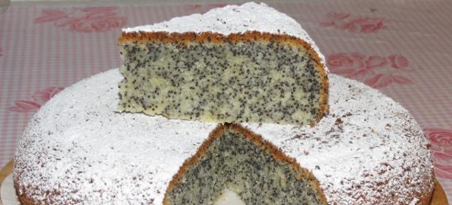 Makový dort v multivark