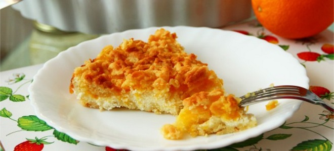 Sendvič torta s mandarinom - recept
