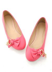 Różowe buty baletowe 7