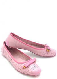 Różowe buty baletowe 9