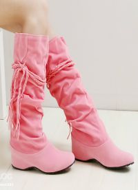 růžové boty 3