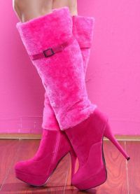 růžové boty 4