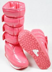 růžové boty 9