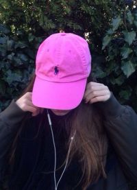różowa czapka ralph lauren 4