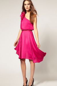 рокля светло розово 2