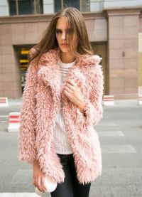 розово кожено палто10