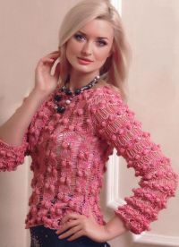 Roza pulover 9