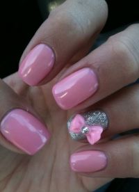 różowy manicure8