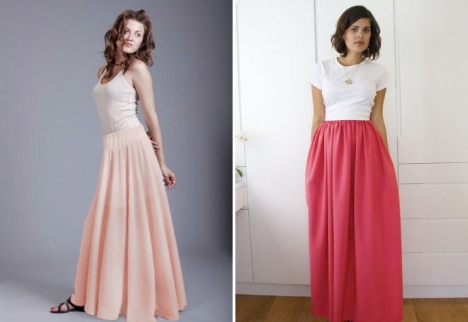 krásné růžové sukně