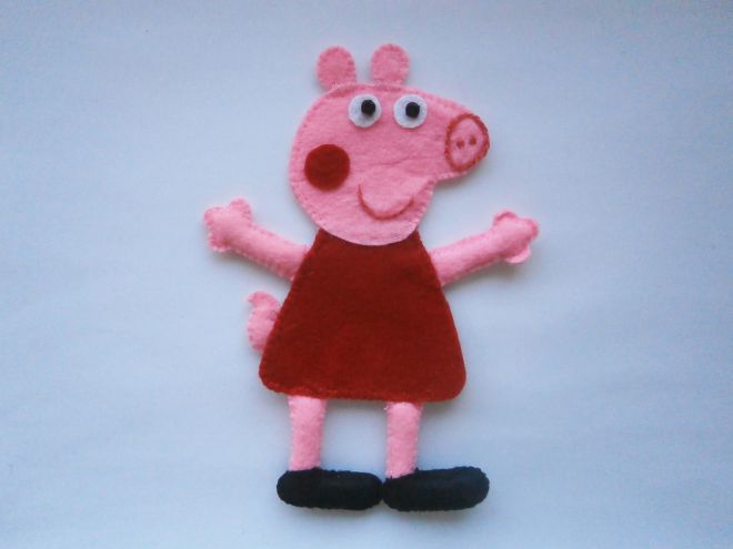 Pippa Pig of Felt13