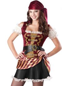 pirátské party šaty pro dívky 5
