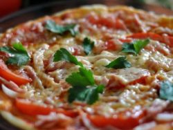 pizza minutový recept