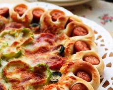pizza s receptom kobasica