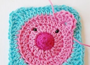 plaid za novorođenčad crocheted_33