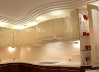 Sufity płyt gipsowo-kartonowych w kuchni 11