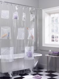 Пластмасови завеси за банята 1