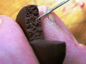 полимерска глина чоколадна торта4