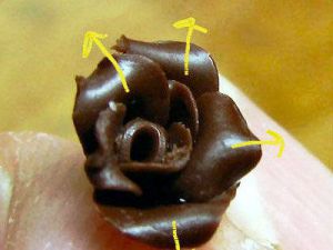 polymerní jílový čokoládový dort9