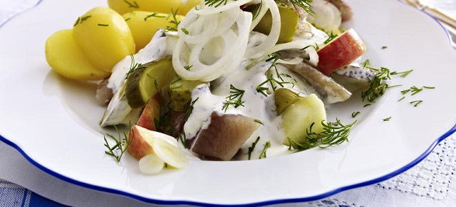 Riba salata s krumpirom klasična