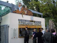 Zoo v Pragi v zimskem času 2