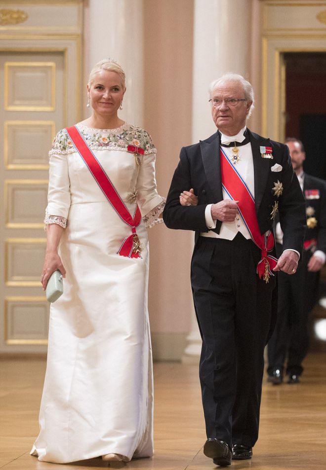 Король Швеции Карл Густав и кронпринцесса Метте-Марит