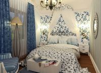 Provence stil u unutrašnjosti spavaće sobe2