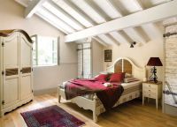 Provence stil u unutrašnjosti spavaće sobe9