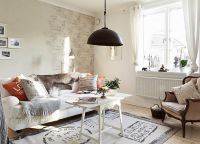 Provence styl v interiéru obývacího pokoje2