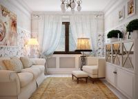 Provence styl v interiéru obývacího pokoje6