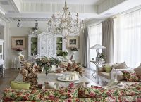 Provence styl v interiéru obývacího pokoje7