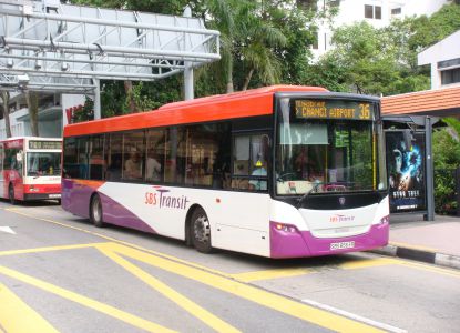 Автобусы в Сингапуре