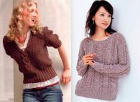 плетени пуловер8