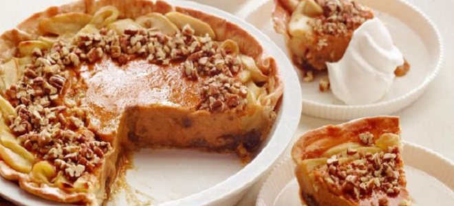 Pumpkin Pie z jabolkami