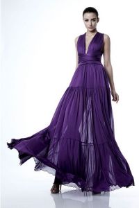 Fioletowa sukienka 4